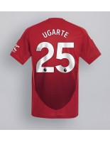 Manchester United Manuel Ugarte #25 Domácí Dres 2024-25 Krátký Rukáv